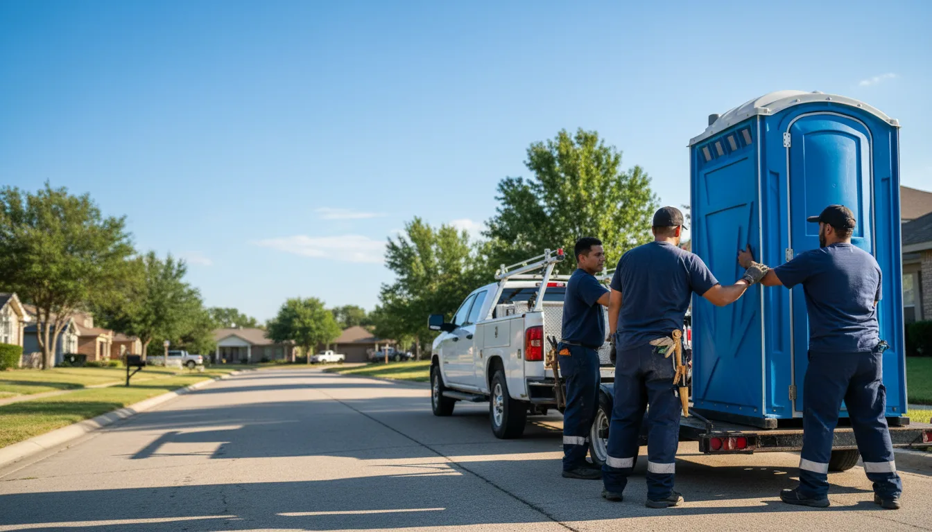 Portable Toilet Rental in Kendleton, TX near me